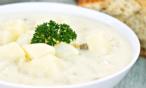 طريقة عمل شوربة الفطر والبطاطس